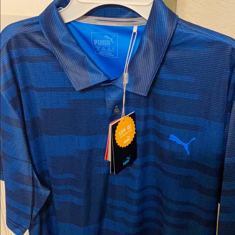 Puma Golf Shirt Mens Large NWT